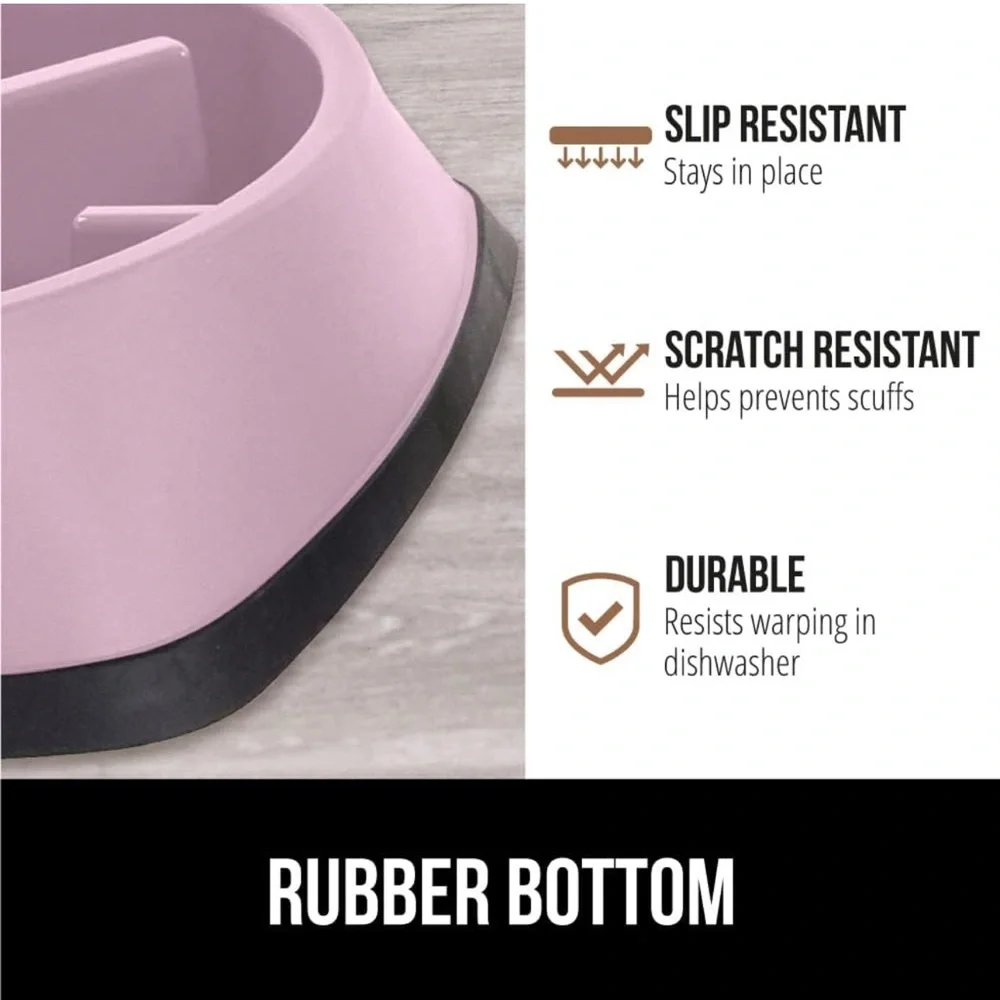 Slow Feeder Cat and Dog Bowl. Hold 1 cup of food. 7.2 inches